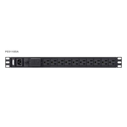 Aten PDU 1U di base con protezione da sovratensione [PE0118SG-AT-G]