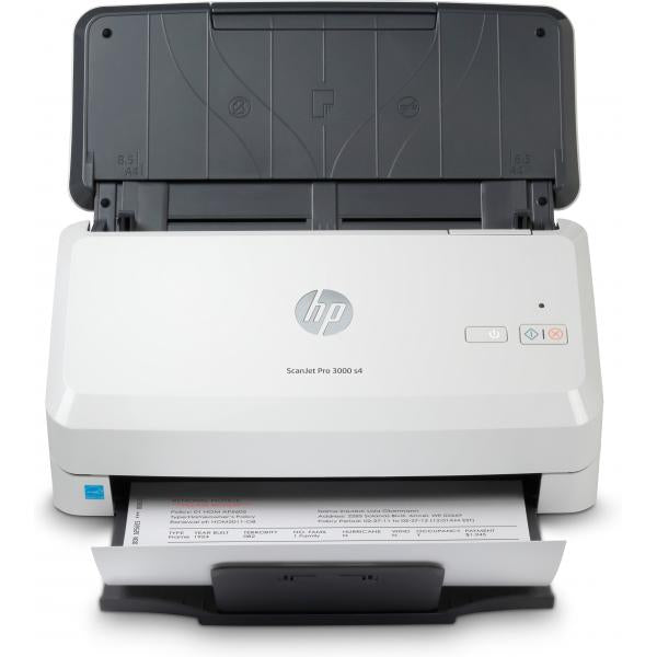 HP SCANNER DOCUMENTALE, SCANJET PRO 3000 S4, A4, 40 PPM, ADF, FRONTE/RETRO, USB [6FW07A]