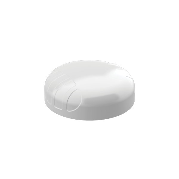 POYNTING - Robust MIMO 2-in-1 Ultra Wide Band Omni-Directional LTE/5G WHITE PUCK Antenna. 698 - 3800 MHz.. max. Gain: 6 dBi . 2 m RKT-031 cable. SMA-M. multiple mounting options. IP68 [A-PUCK-0002-V1-01-W]