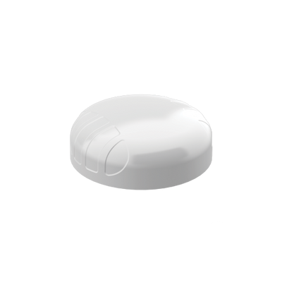 POYNTING - Robust MIMO 2-in-1 Ultra Wide Band Omni-Directional LTE/5G WHITE PUCK Antenna. 698 - 3800 MHz.. max. Gain: 6 dBi . 2 m RKT-031 cable. SMA-M. multiple mounting options. IP68 [A-PUCK-0002-V1-01-W]