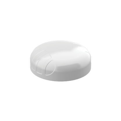 POYNTING - Robust MIMO 2-in-1 Ultra Wide Band Omni-Directional LTE/5G WHITE PUCK Antenna. 698 - 3800 MHz.. max. Gain: 6 dBi . 2 m RKT-031 cable. SMA-M. multiple mounting options. IP68 [A-PUCK-0002-V1-01-W]