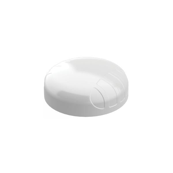 POYNTING - Robust MIMO 2-in-1 Ultra Wide Band Omni-Directional LTE/5G WHITE PUCK Antenna. 698 - 3800 MHz.. max. Gain: 6 dBi . 2 m RKT-031 cable. SMA-M. multiple mounting options. IP68 [A-PUCK-0002-V1-01-W]