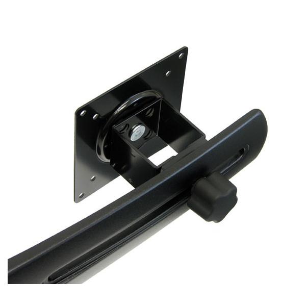 Ergotron DS100 Triple-Monitor Desk Stand - Black [33-323-200]
