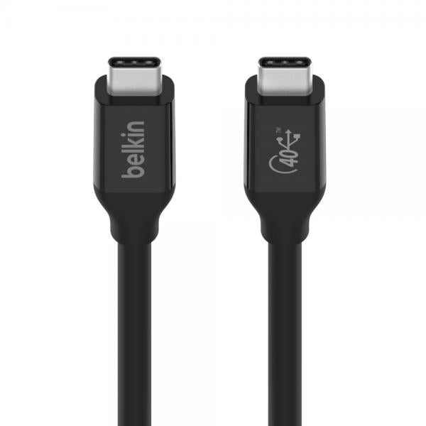 Belkin INZ001bt0.8MBK cavo USB USB4 Gen 3x2 0,8 m USB C 40 Gbit/s 100 W Nero [INZ001BT0.8MBK]