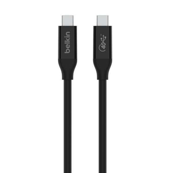 Belkin INZ001bt0.8MBK cavo USB USB4 Gen 3x2 0,8 m USB C 40 Gbit/s 100 W Nero [INZ001BT0.8MBK]