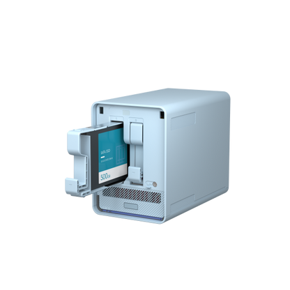 QNAP - QMiroPlus-201W: WiFi Mesh Tri-band home SD-WAN router, with 2 x 2.5" SSD hardisk and embaded QTS inside, for smart home and home cloud 2.0 solution PROMO FINO AD ESAURIMENTO SCORTE [Qmiroplus-201W]