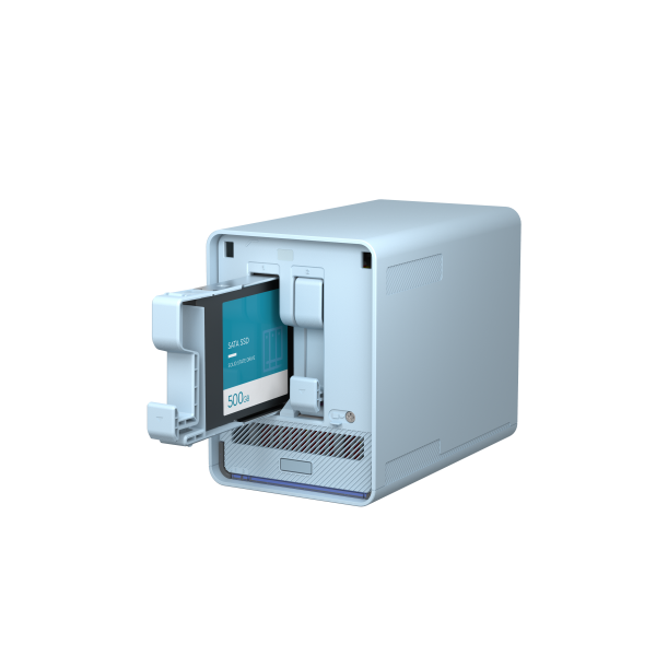 QNAP - QMiroPlus-201W: WiFi Mesh Tri-band home SD-WAN router, with 2 x 2.5" SSD hardisk and embaded QTS inside, for smart home and home cloud 2.0 solution PROMO FINO AD ESAURIMENTO SCORTE [Qmiroplus-201W]