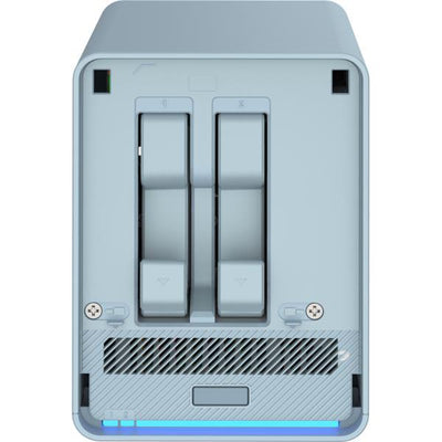 QNAP - QMiroPlus-201W: WiFi Mesh Tri-band home SD-WAN router, with 2 x 2.5" SSD hardisk and embaded QTS inside, for smart home and home cloud 2.0 solution PROMO FINO AD ESAURIMENTO SCORTE [QMiroPlus-201W]
