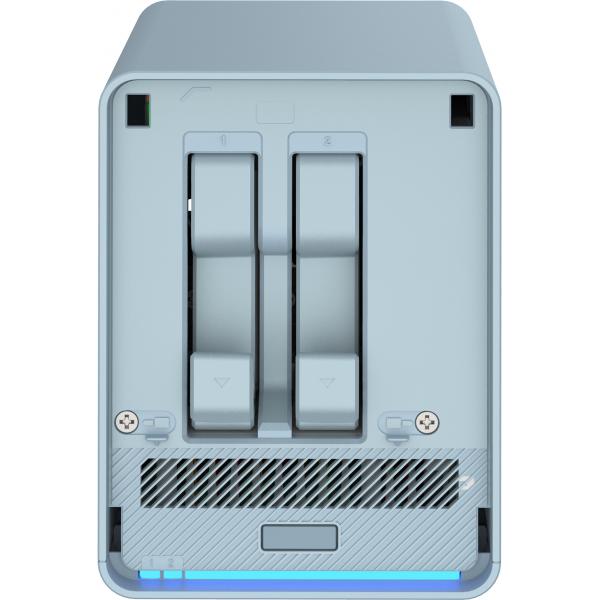 QNAP - QMiroPlus-201W: WiFi Mesh Tri-band home SD-WAN router, with 2 x 2.5" SSD hardisk and embaded QTS inside, for smart home and home cloud 2.0 solution PROMO FINO AD ESAURIMENTO SCORTE [QMiroPlus-201W]