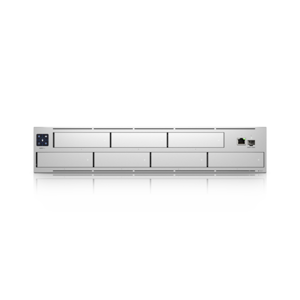 Ubiquiti - UNVR-Pro-EU - UniFi Network Video Recorder with (7) 2.5/3.5" HDD bays, (1) 10G SFP+ uplink and (1) GbE RJ45 port, DC power backup-ready [UNVR-Pro-EU]