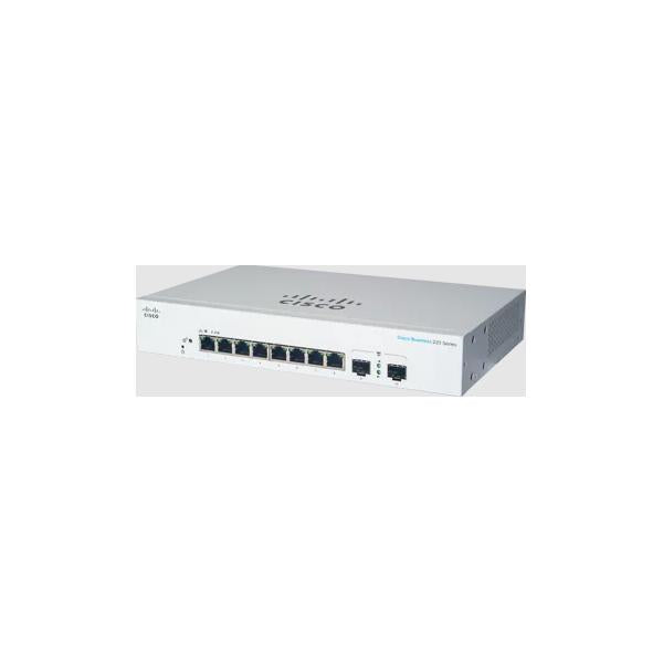 Cisco CBS220-8T-E-2G Gestito L2 Gigabit Ethernet (10/100/1000) 1U Bianco [CBS220-8T-E-2G-EU]