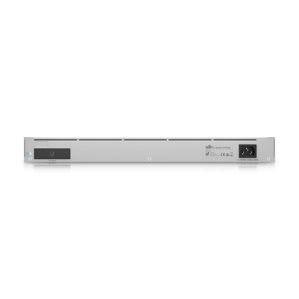 Ubiquiti - Enterprise-24-PoE-EU - UniFi Layer 3 switch with x12 2.5 GbE PoE+, x2 12 Gigabit GbE PoE+, x2 SFP+ ports, 400W total PoE availability [USW-Enterprise-24-PoE-EU]