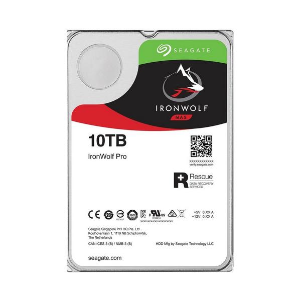 SEAGATE HDD INTERNO IRONWOLF PRO 10TB 3,5 SATA 6GBS 7200RPM [ST10000NE000]