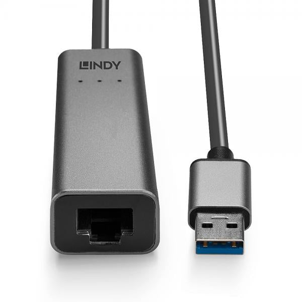 Lindy 43313 adattatore per inversione del genere dei cavi USB-A RJ-45 Argento [LINDY43313] - ITPartners