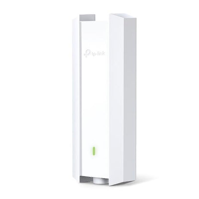 TP-Link - EAP610-Outdoor - AX1800 Indoor/Outdoor Dual-Band Wi-Fi 6 Access Point, 1x Gigabit RJ45 Port, 574Mbps at 2.4 GHz + 1201 Mbps at 5 GHz, 802.3at PoE and Passive PoE, IP67 Weatherproof, 4x Inter [EAP610-Outdoor]