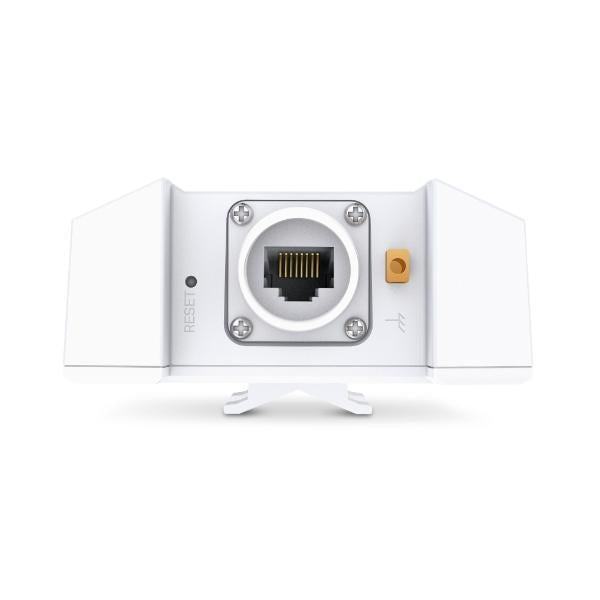 TP-Link - EAP610-Outdoor - AX1800 Indoor/Outdoor Dual-Band Wi-Fi 6 Access Point, 1x Gigabit RJ45 Port, 574Mbps at 2.4 GHz + 1201 Mbps at 5 GHz, 802.3at PoE and Passive PoE, IP67 Weatherproof, 4x Inter [EAP610-Outdoor]