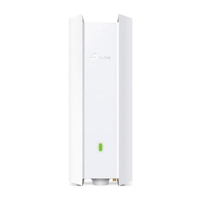 TP-Link - EAP610-Outdoor - AX1800 Indoor/Outdoor Dual-Band Wi-Fi 6 Access Point, 1x Gigabit RJ45 Port, 574Mbps at 2.4 GHz + 1201 Mbps at 5 GHz, 802.3at PoE and Passive PoE, IP67 Weatherproof, 4x Inter [EAP610-Outdoor]