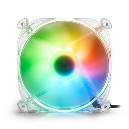 SHARKOON VENTOLA CASE SHARK DISC RGB FAN 120X120X25 [SHARK DISC RGB FAN]