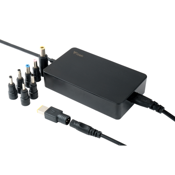 ITEK ALIMENTATORE UNIV.NOTEBOOK 90W 8 conn, Slim Design [ITNBSD90]