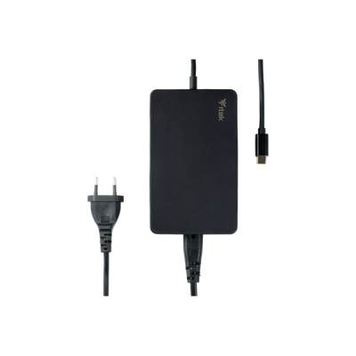 ITEK ALIMENTATORE UNIVERSALE PER DISPOSITIVI USB-C - 65W, SILM DESIGN [ITNBSDC65]