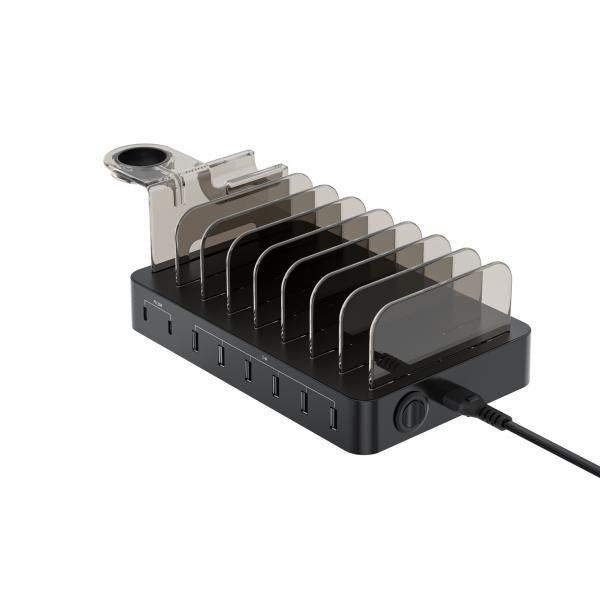 Conceptronic 8-Port 75W USB PD Charging Station [OZUL02B]