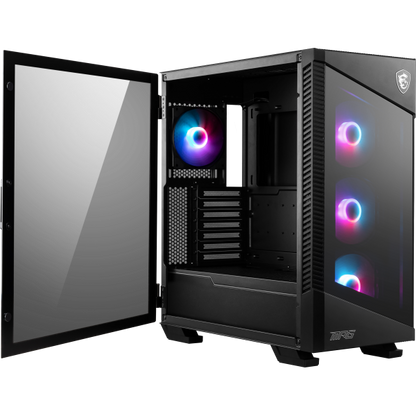 MSI CASE ATX MPG VELOX 100R MID-TOWER 1XVETRO TEMPERATO, 7 SLOT ESPANSIONE, 2X3,5/4X2,5, 3X120MM [MPGV100R]