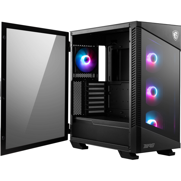 MSI CASE ATX MPG VELOX 100R MID-TOWER 1XVETRO TEMPERATO, 7 SLOT ESPANSIONE, 2X3,5/4X2,5, 3X120MM [MPGV100R]