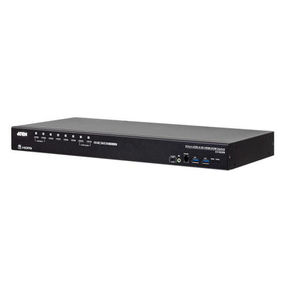 Aten Switch KVM HDMI 4K USB 3.0 a 8 porte - PROMO FINO AD ESAURIMENTO SCORTE [CS18208-AT-G]