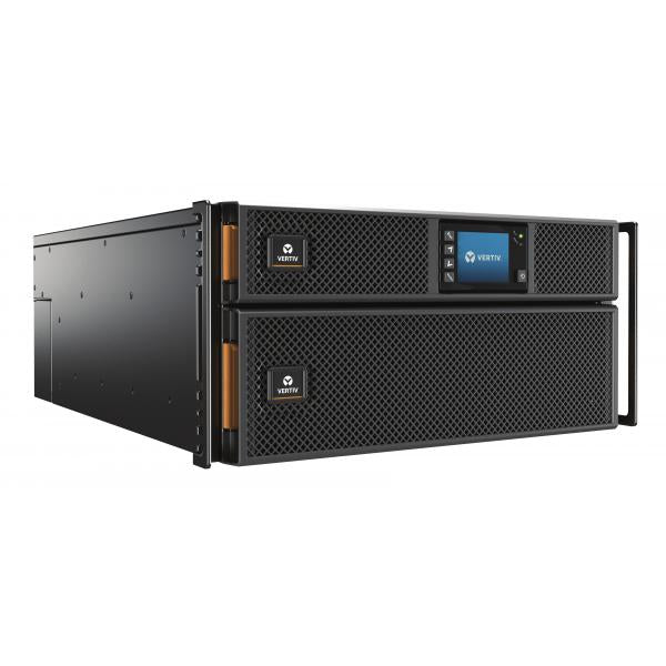 Vertiv Liebert UPS GXT5 - 6.000 VA / 6.000 W, 230 V  Rack/tower online, garanzia online di 3 anni, con kit di montaggio in rack fisso, scheda di rete RDU101 (GXT5-6000IRT5UXLN) [GXT5-6000IRT5UXLN]