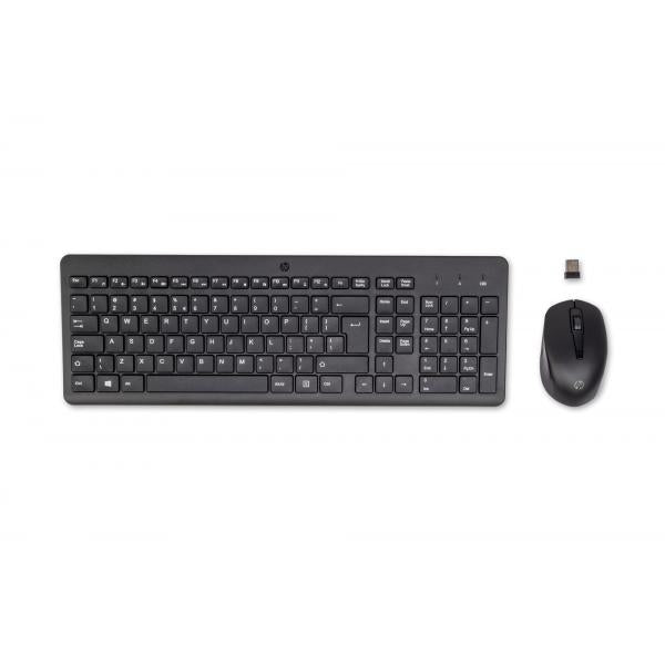 Hp 330 Wireless Keyboard and Mouse - QWERTY [2V9E6AA#ABB]