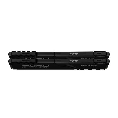 Kingston Technology FURY Beast 32GB 3200MT/s DDR4 CL16 DIMM (Kit da 2) Black [KF432C16BBK2/32]