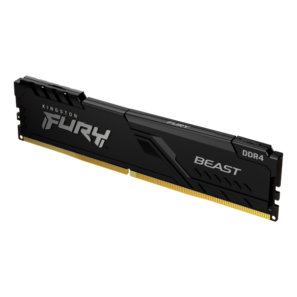 Kingston Technology FURY Beast 16GB 3200MT/s DDR4 CL16 DIMM Black [KF432C16BB/16]