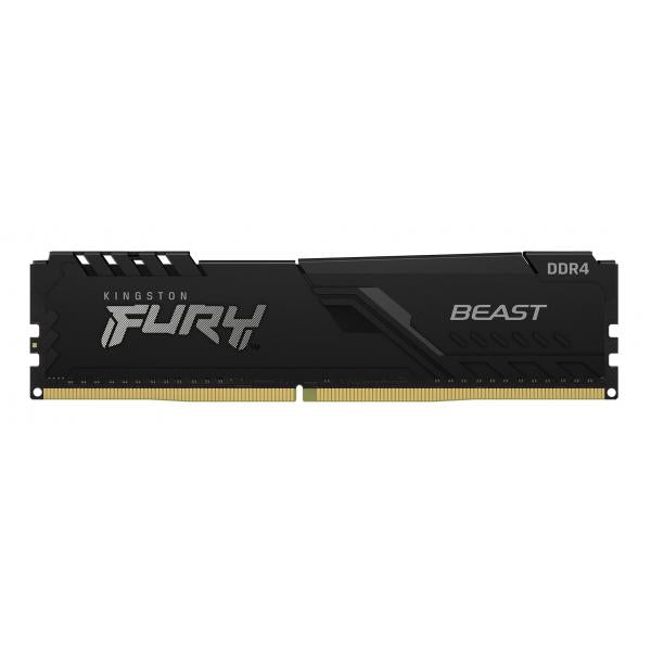 Kingston Technology FURY Beast 16GB 3200MT/s DDR4 CL16 DIMM Black [KF432C16BB/16]