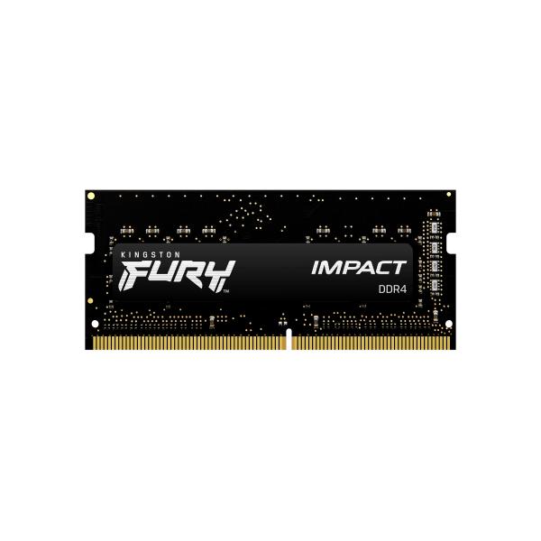 Kingston Technology FURY 8GB 3200MT/s DDR4 CL20 SODIMM Impact [KF432S20IB/8]