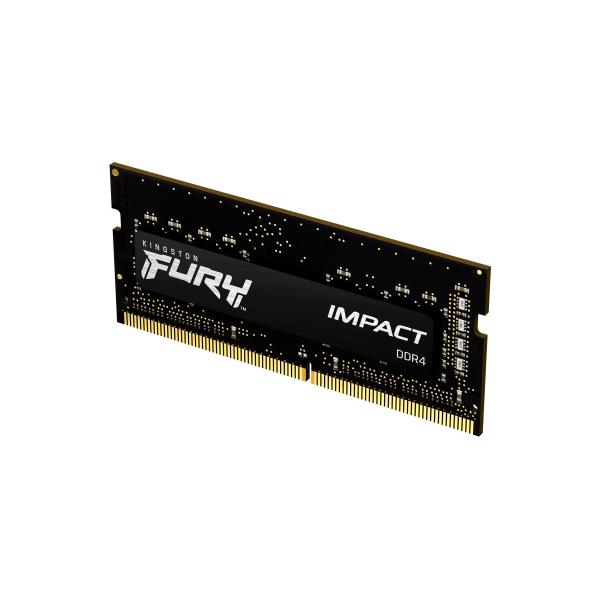 Kingston Technology FURY 8GB 3200MT/s DDR4 CL20 SODIMM Impact [KF432S20IB/8]