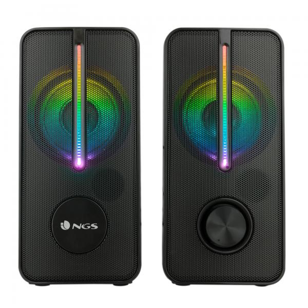 NGS ALTOPARLANTI SPEAKER SET 12W, ILLUMINAZIONE RGB [GSX-150]