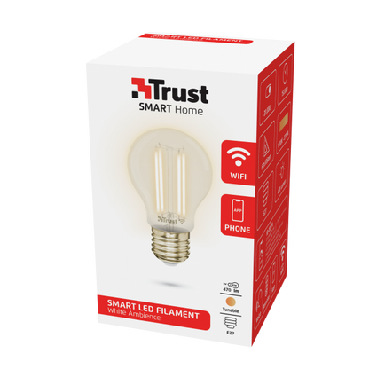 Trust 71287 soluzione di illuminazione intelligente Lampadina intelligente Wi-Fi [71287]