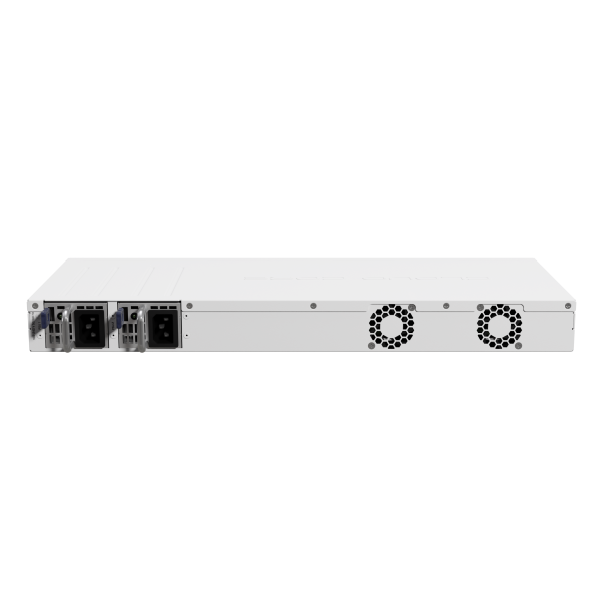 MikroTik Router with 16x Ethernet ports. two 10G SFP+cages. full-size USB and RJ-45 console port on the front panel. [CCR2004-16G-2S+]