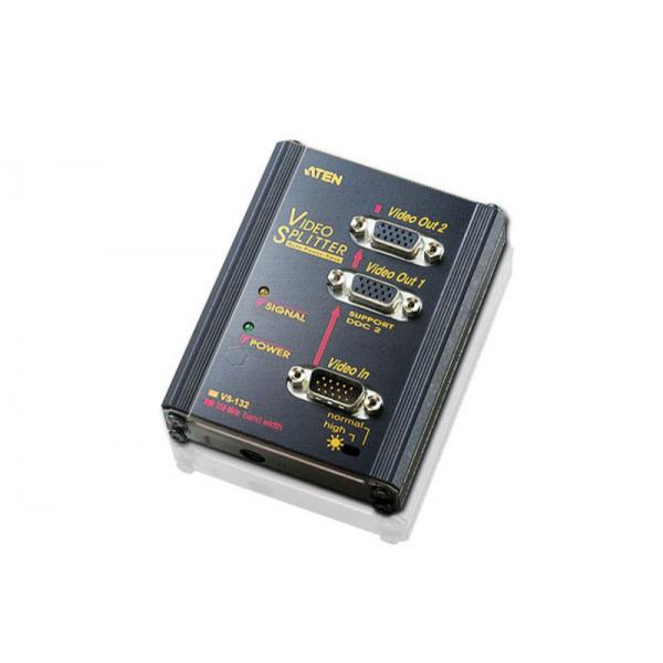 ATEN 2 Ports Video Splitter, Bandwidth: 350MHZ [VS132-AT-G]