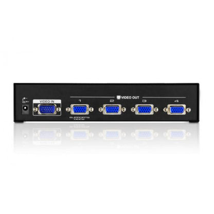 ATEN 4 Ports Desktop Video Splitter, Bandwidth: 450MHZ [VS134A-AT-G]