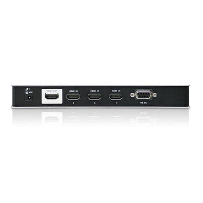 ATEN 4 Port HDMI Device Connections, 1.3B Certified, R.C. + HDMI Cable [VS481A-AT-G]