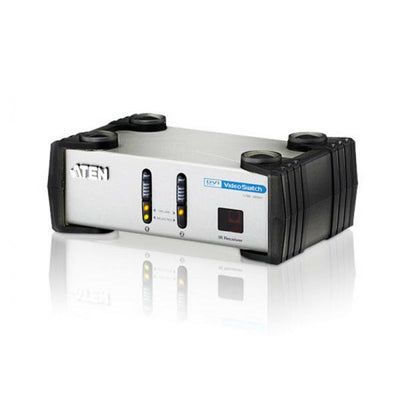 ATEN 2 Port DVI Video Switch, On A Single DVI Monitor From Four Computers [VS261-AT-G]