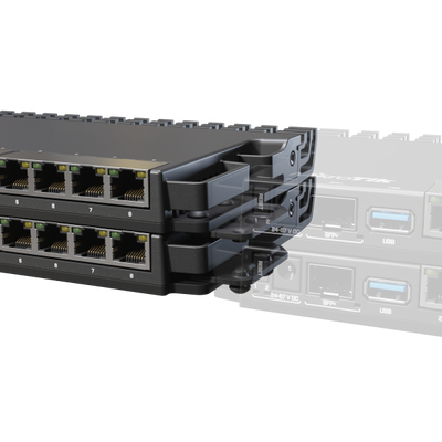 MikroTik, Kit for mounting RB5009 devices in 1U rackmounts [K-79]