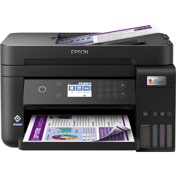 EPSON MULTIFUNZIONE INK A4 COLORE, ECOTANK ET-3850, 33PPM, ADF, FRONTE/RETRO, USB/WIFI, 3 IN 1 [C11CJ61402]