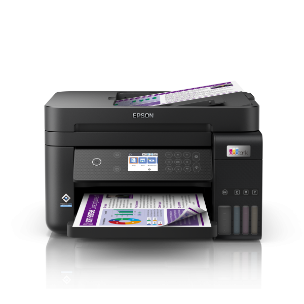 EPSON MULTIFUNZIONE INK A4 COLORE, ECOTANK ET-3850, 33PPM, ADF, FRONTE/RETRO, USB/WIFI, 3 IN 1 [C11CJ61402]
