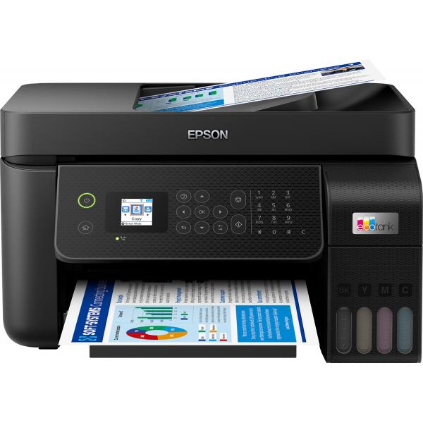 Epson EcoTank ET-4800 - Multifunctional Printer - A4 - 5760 x 1440 DPI - 15 ppm - Wi-Fi - Black [C11CJ65402]