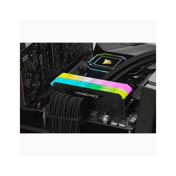 CORSAIR RAM VENGEANCE RGB RS 32GB 2x16GB DDR4 3200 PC4-25600 C16 1.35V DESKTOP MEMORY [CMG32GX4M2E3200C16]
