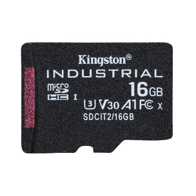 Kingston Technology Industrial 16 GB MicroSDHC UHS-I Classe 10 [SDCIT2/16GB]