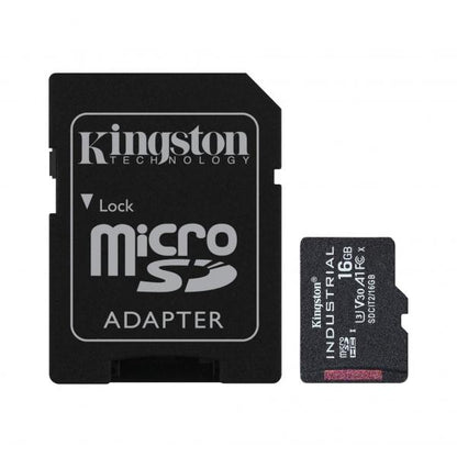 Kingston Technology Industrial 16 GB MicroSDHC UHS-I Classe 10 [SDCIT2/16GB]