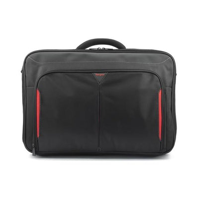 Targus 17 - 18 inch Classic+ Clamshell Laptop Case - Black/Red [CN418EU]